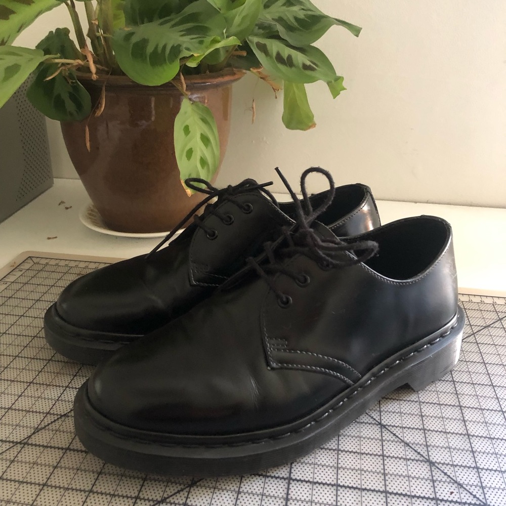 Dr. Martens 1461 Mono Black Oxford Shoes